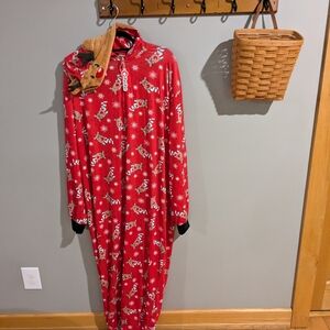 NWT Adult PatPat Christmas Onesie 2xl